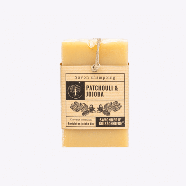 Shampoing solide Patchouli & Jojoba BIO | La Savonnerie Buissonnière