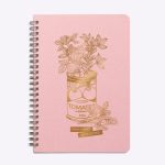 Carnet de recettes Jolie conserve rose de la marque Les Editions du Paon