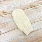 Gant exfoliant massage en jute