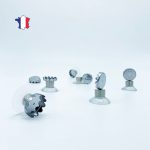 Porte-savon aimanté en plusieurs exemplaires pour le montrer sous tous ses angles
