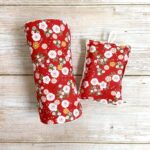 Duo essuie-tout lavable artisanal et éponge lavable