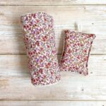 Duo essuie-tout lavable artisanal et éponge lavable