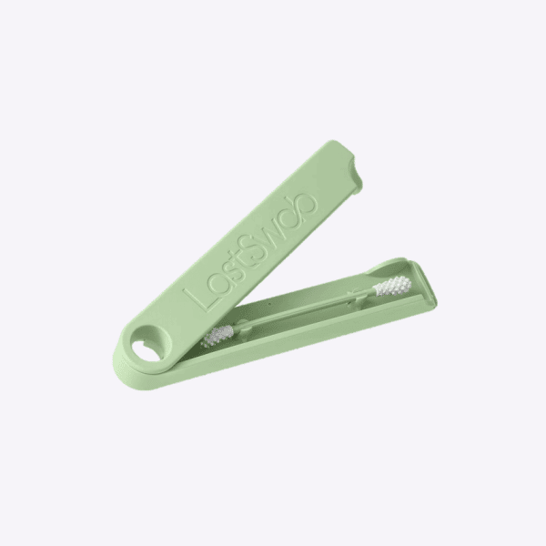 Coton tige lavable modèle classique couleur vert de la marque LastSwab