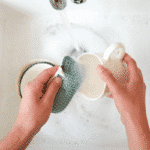 Eponge lavable 2-en-1 Made in France
