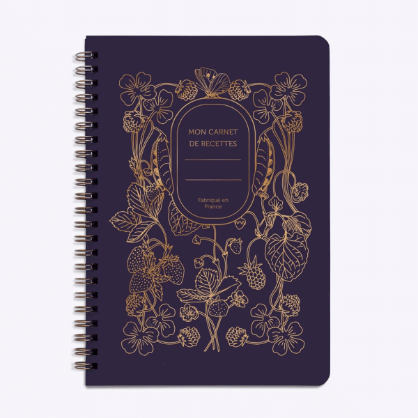 Carnet de recettes Fraises des bois de la marque Les Editions du Paon