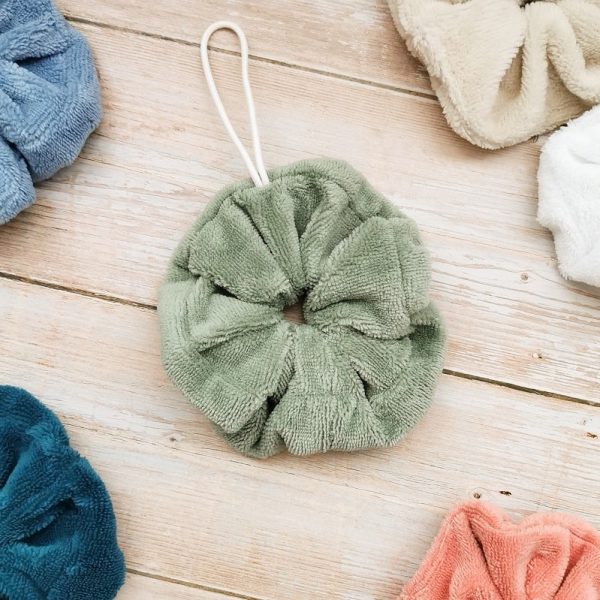 Fleur de douche lavable en éponge de bambou Anilia
