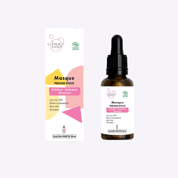 Masque peeling doux Clémence & Vivien