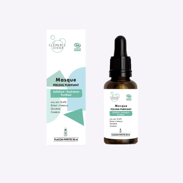 Masque peeling purifiant Clémence & Vivien
