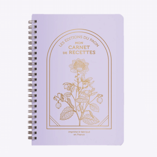 Carnet de recettes Herboriste Les Éditions du Paon