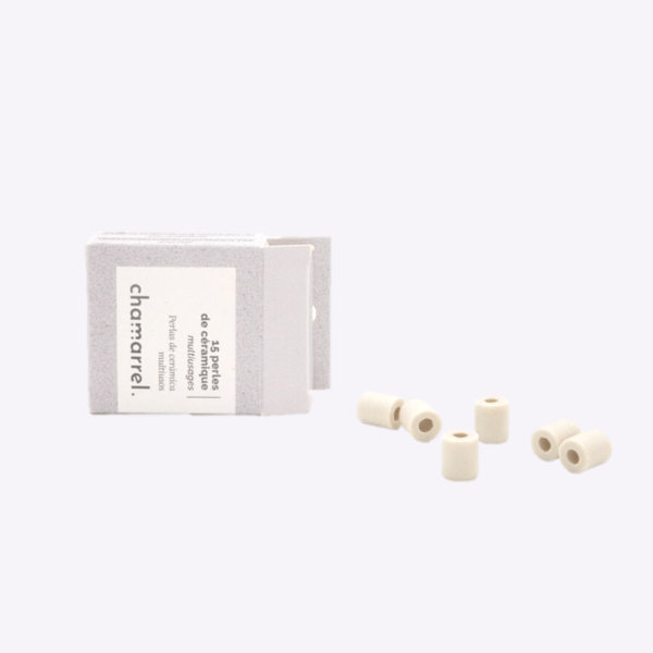 Boîte de 15 perles en céramique
