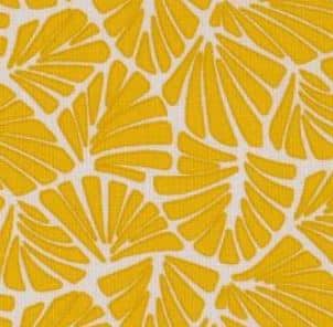 éventail jaune